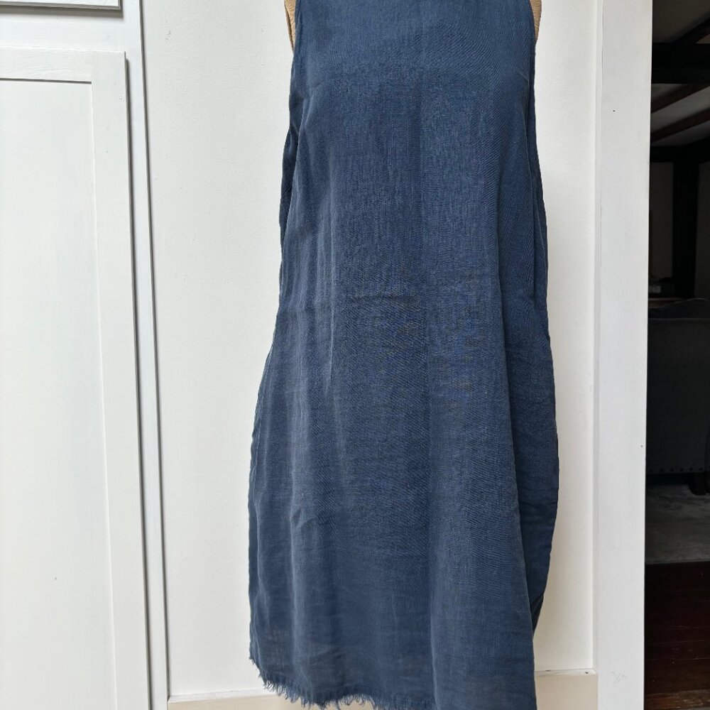 Tommy Bahama Sleeveless │  Blue Linen Dress │  Size XL